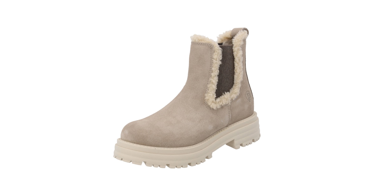 Palado by Sila Sahin Chelsea Boots 'Paffesi' in Dunkelbeige