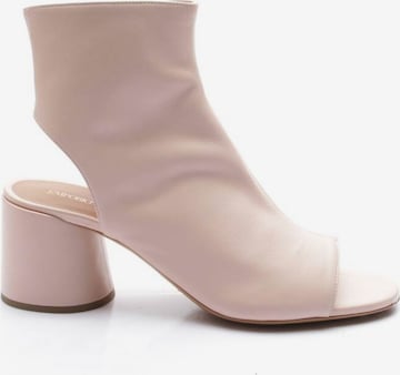 Emporio Armani Dress Boots in 38 in Pink: front