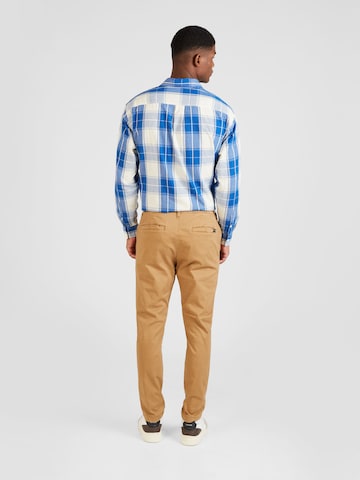 HOLLISTER Regular Chino trousers in Brown