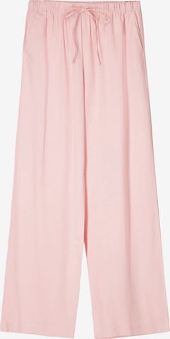 Pantalon Bershka en rose : devant