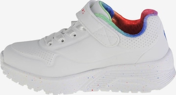 SKECHERS Sneaker 'Skechers Uno Lite Rainbow Specks' in Weiß: Vorderseite