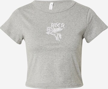 RVCA - Camiseta 'SHETZY BABY' en gris: frente