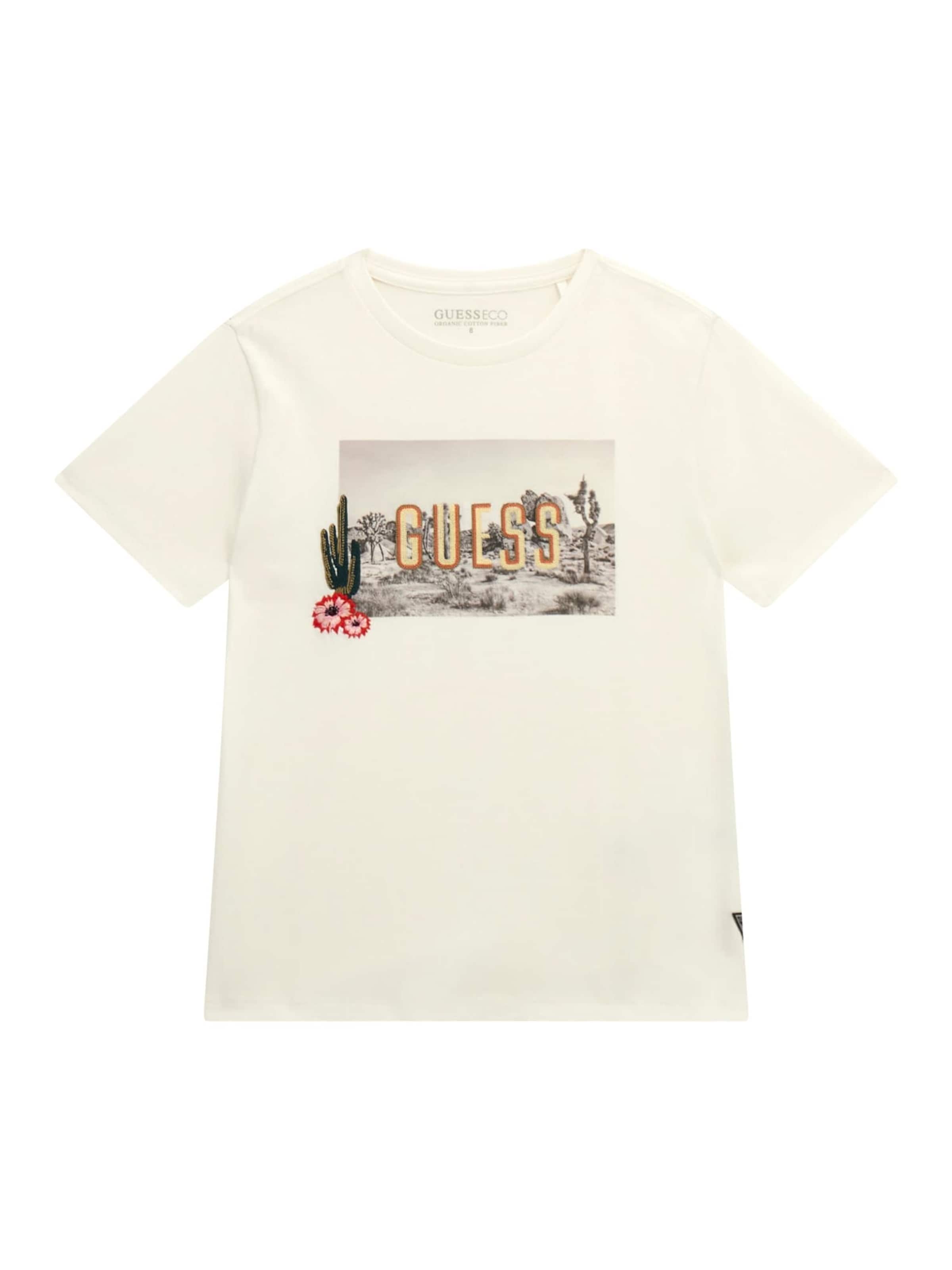 GUESS T-Shirt in Weiß: Vorderseite