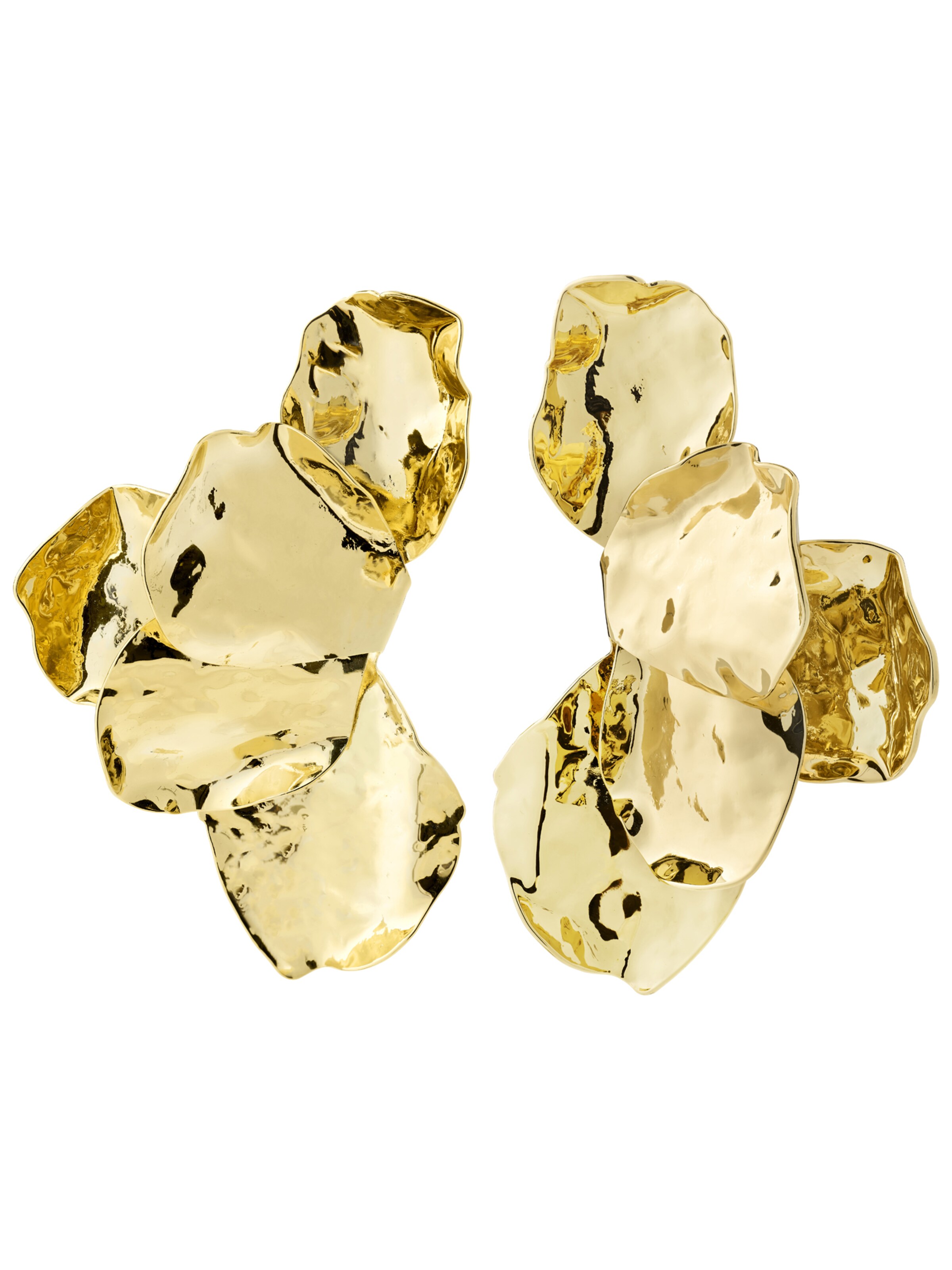 Orecchini ' Virel ' di Pilgrim in oro: frontale