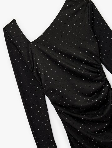 Koton Kleid in Schwarz