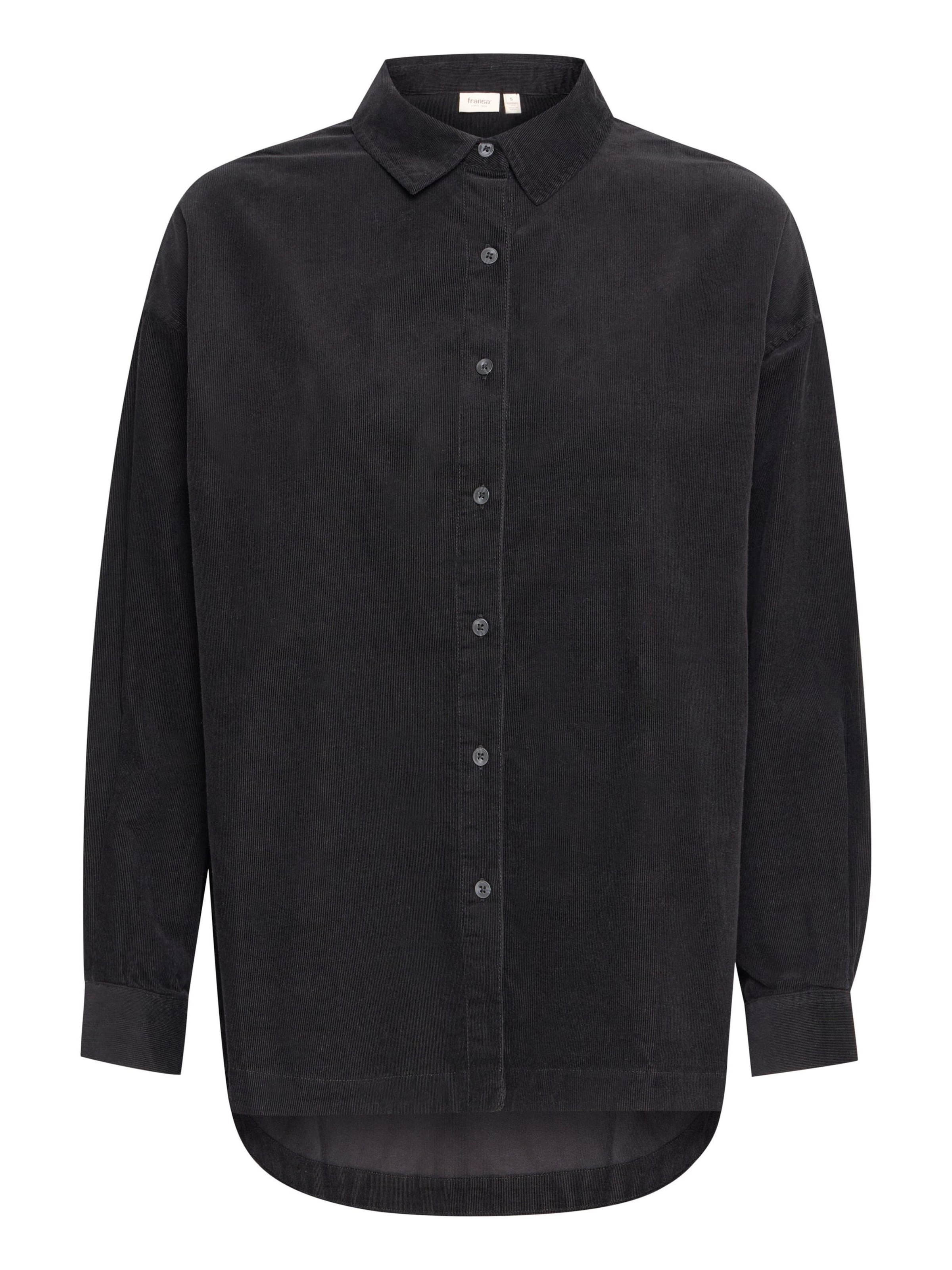 Fransa Blouse 'CORY' in Black: front