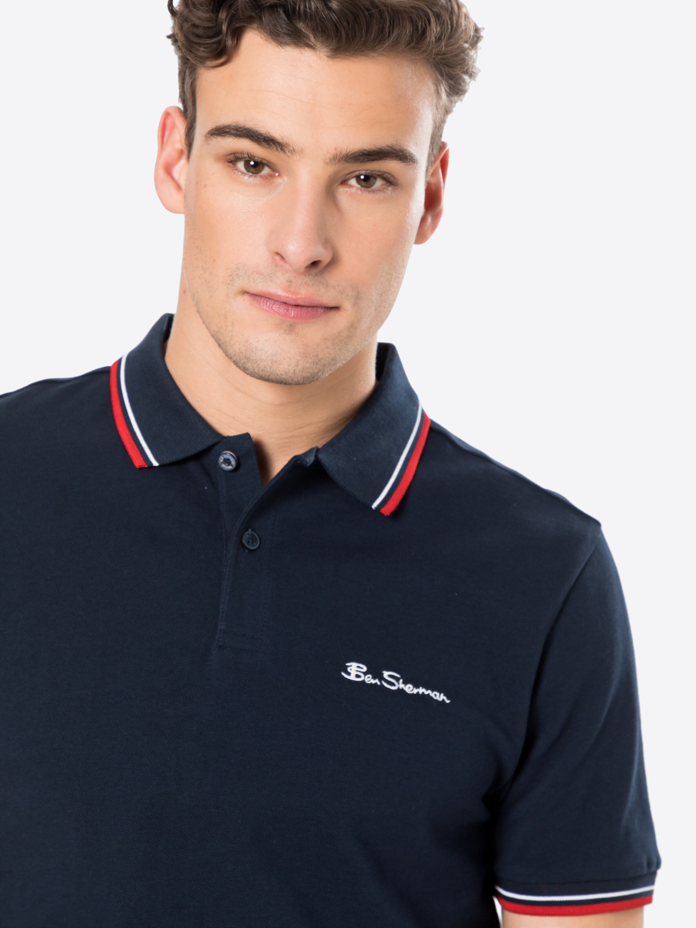Männer Große Größen Ben Sherman Shirt in Navy - RE44551 Männer Große Größen Ben Sherman Shirt in Navy - RE44551