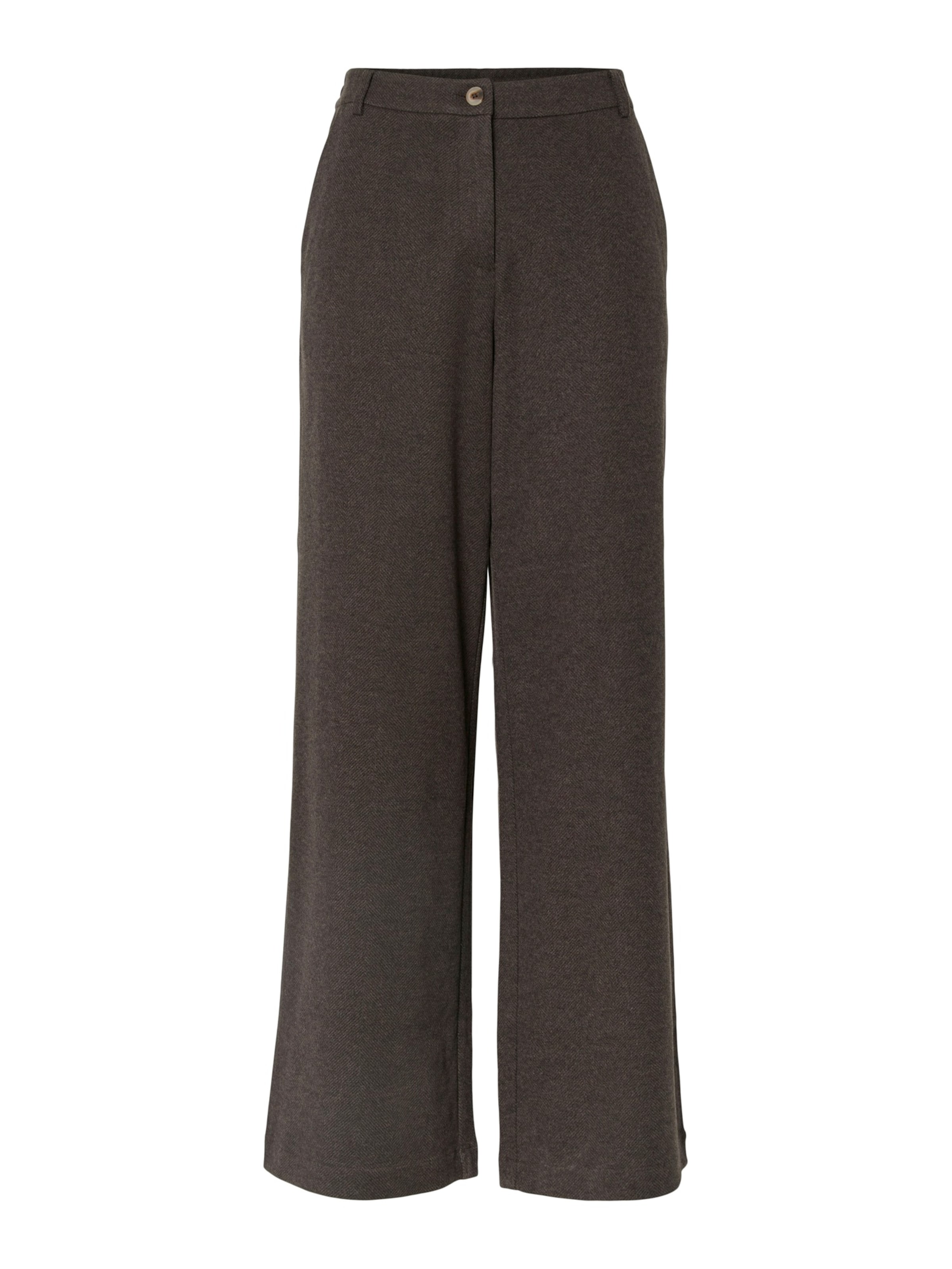 Loosefit Pantalon 'PCMAMILLA' PIECES en marron : devant