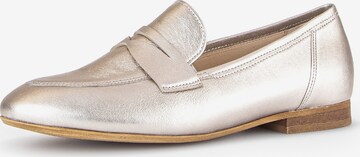 GABOR Classic Flats in Gold: front