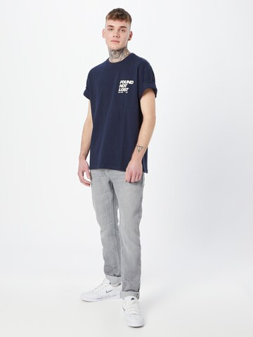 minimum T-Shirt 'ZADEN 9566' in Blau