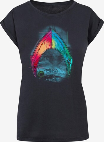 ABSOLUTE CULT Shirt 'Aquaman - Mera' in Blauw: voorkant