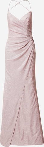 LUXUAR Evening Dress in Pink: front