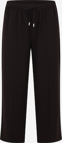 Guido Maria Kretschmer Curvy Wide Leg Suorat housut 'Betty' värissä musta: etupuoli