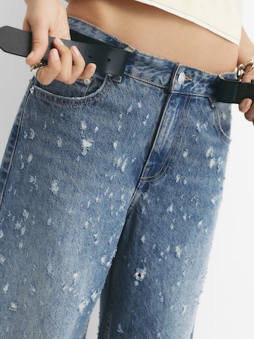 Wide Leg Jean 'STWD' Pull&Bear en bleu