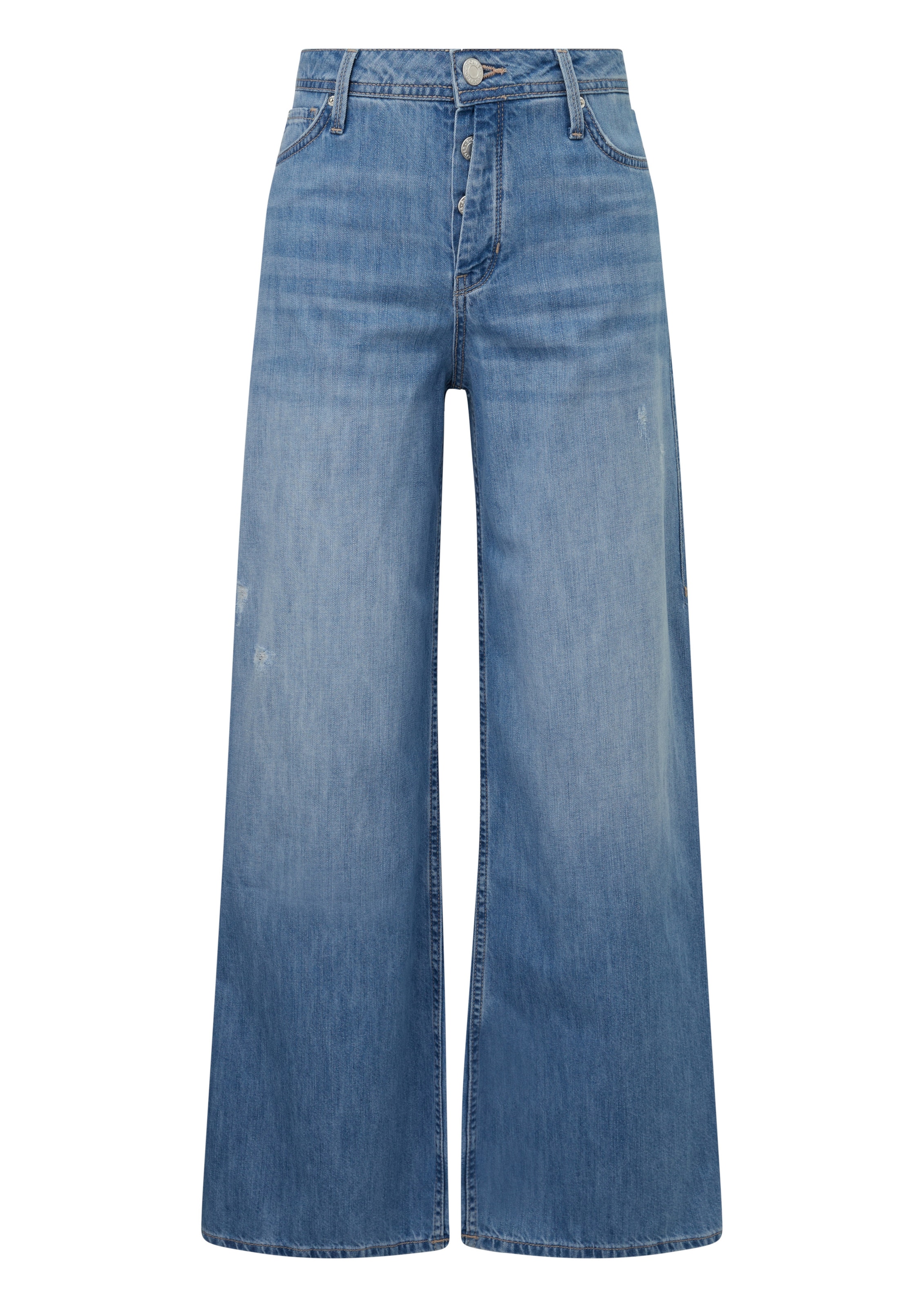 s.Oliver Wide leg Jeans ' SURI ' in Blue: front