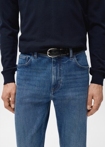 MANGO MAN Tapered Jeans 'Ben' in Blue