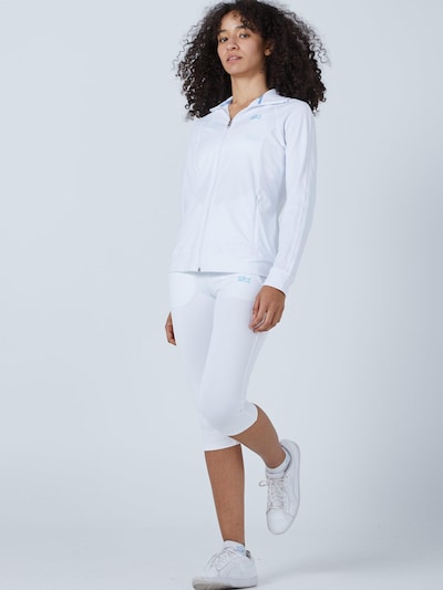 SPORTKIND Sportjacke 'Trainingsjacke'‌‌‌‌‌‌‌‌‌‌ in weiß, Produktansicht