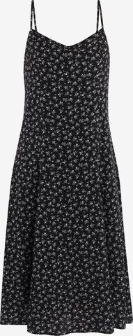 MYMO Summer Dress in Black: front