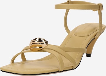 & Other StoriesSandale - žuta boja: prednji dio
