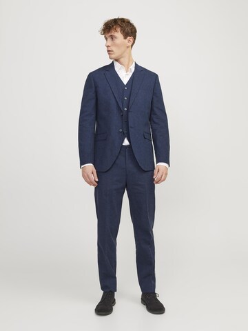 JACK & JONES Slim Fit Sakko 'Riviera' in Blau