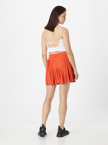 raudona ADIDAS GOLF Sportinio stiliaus sijonas