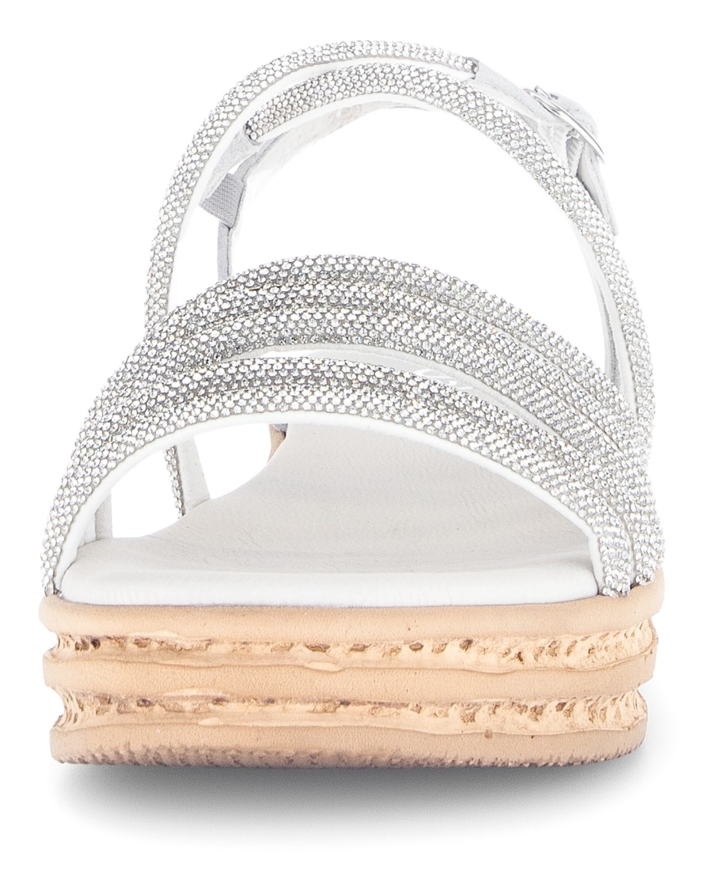 GABOR Sandale in Silber