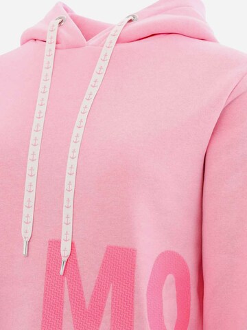ZwillingsherzSweater majica 'MOIN' - roza boja