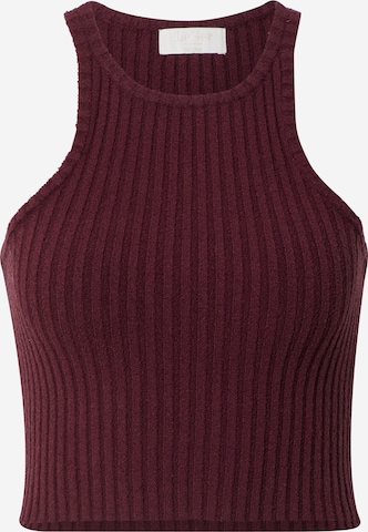 LeGer by Lena Gercke Knitted Top 'Adlin' in Purple: front
