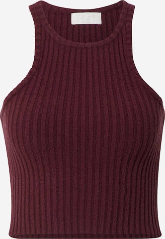 LeGer by Lena Gercke Knitted top 'Adlin' in Purple: front