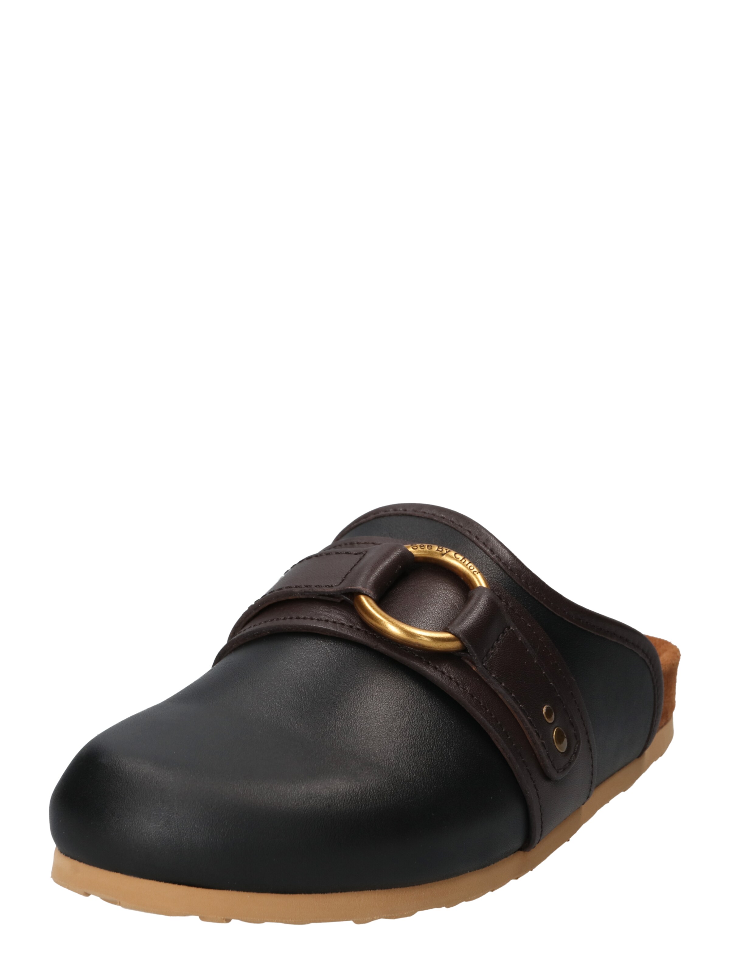 Frauen Pantoletten See by Chloé Clogs 'GEMA' in Schwarz - JO03918 Frauen Pantoletten See by Chloé Clogs 'GEMA' in Schwarz - JO03918