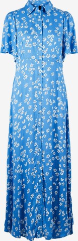 Y.A.S Shirt Dress 'Limo' in Blue: front