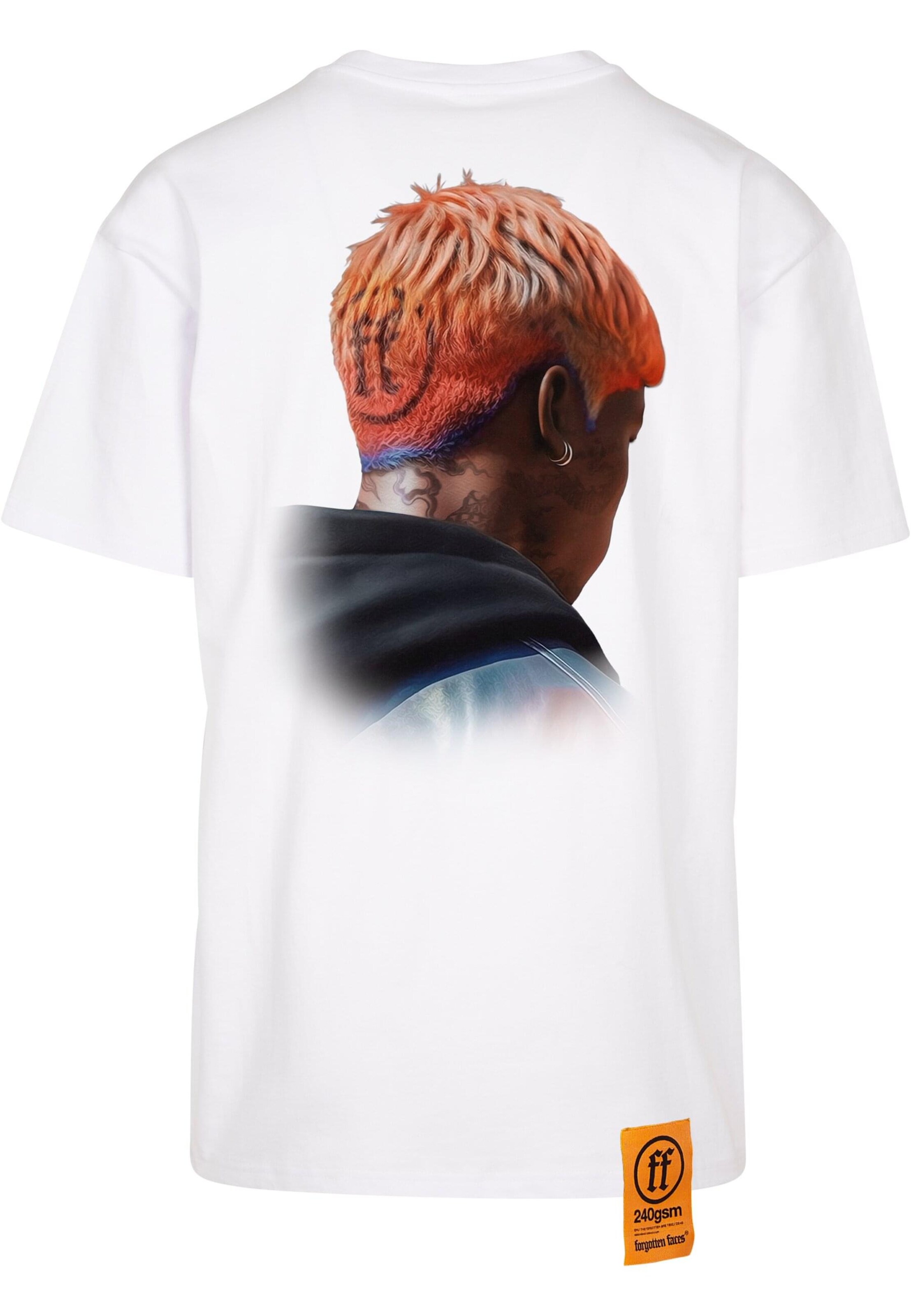 Maglietta di Forgotten Faces in bianco: frontale