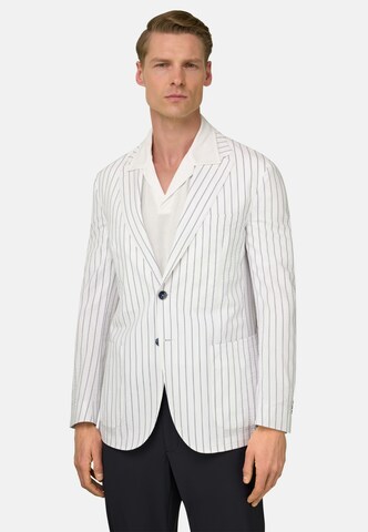 Boggi Milano Regular fit Colbert in Wit: voorkant