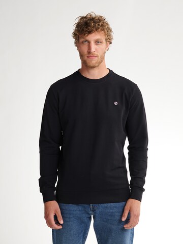 Petrol Industries Sweatshirt in Zwart: voorkant