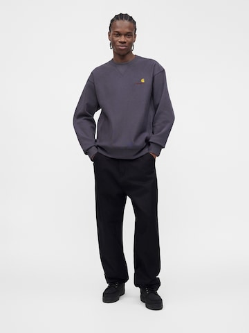 Carhartt WIP Mikina 'American Script' – šedá