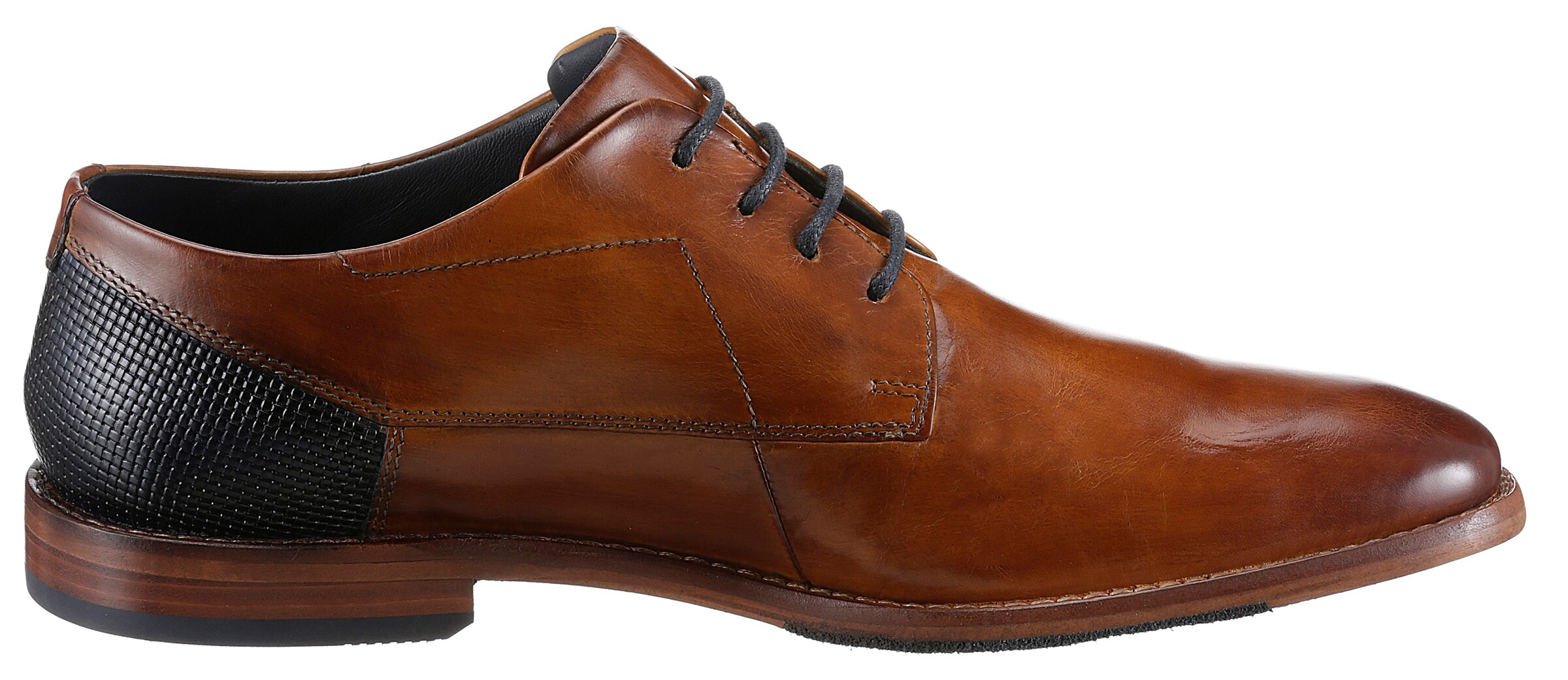 Scarpa stringata di bugatti in marrone