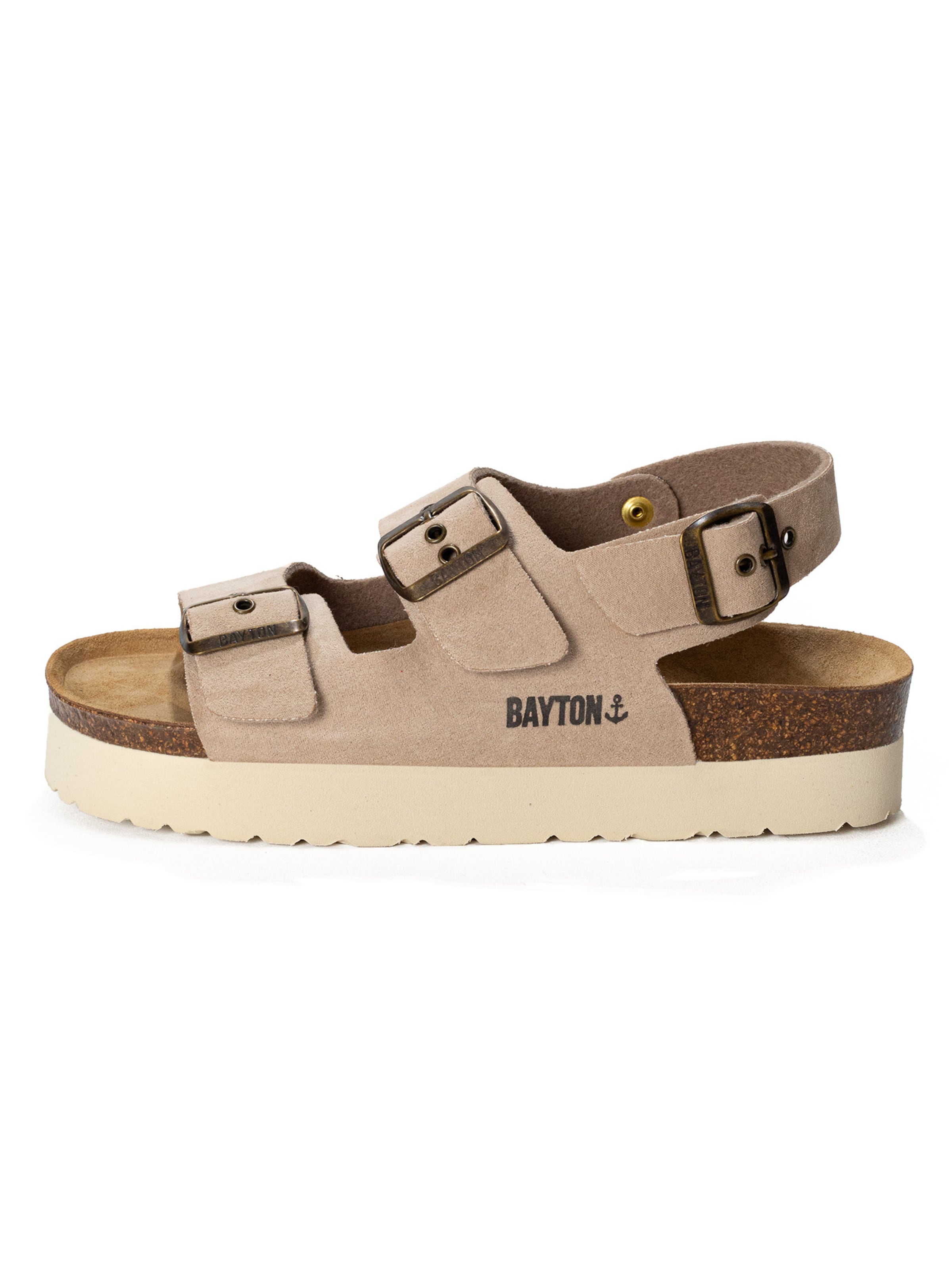 Bayton Sandály 'Achille' – béžová: přední strana