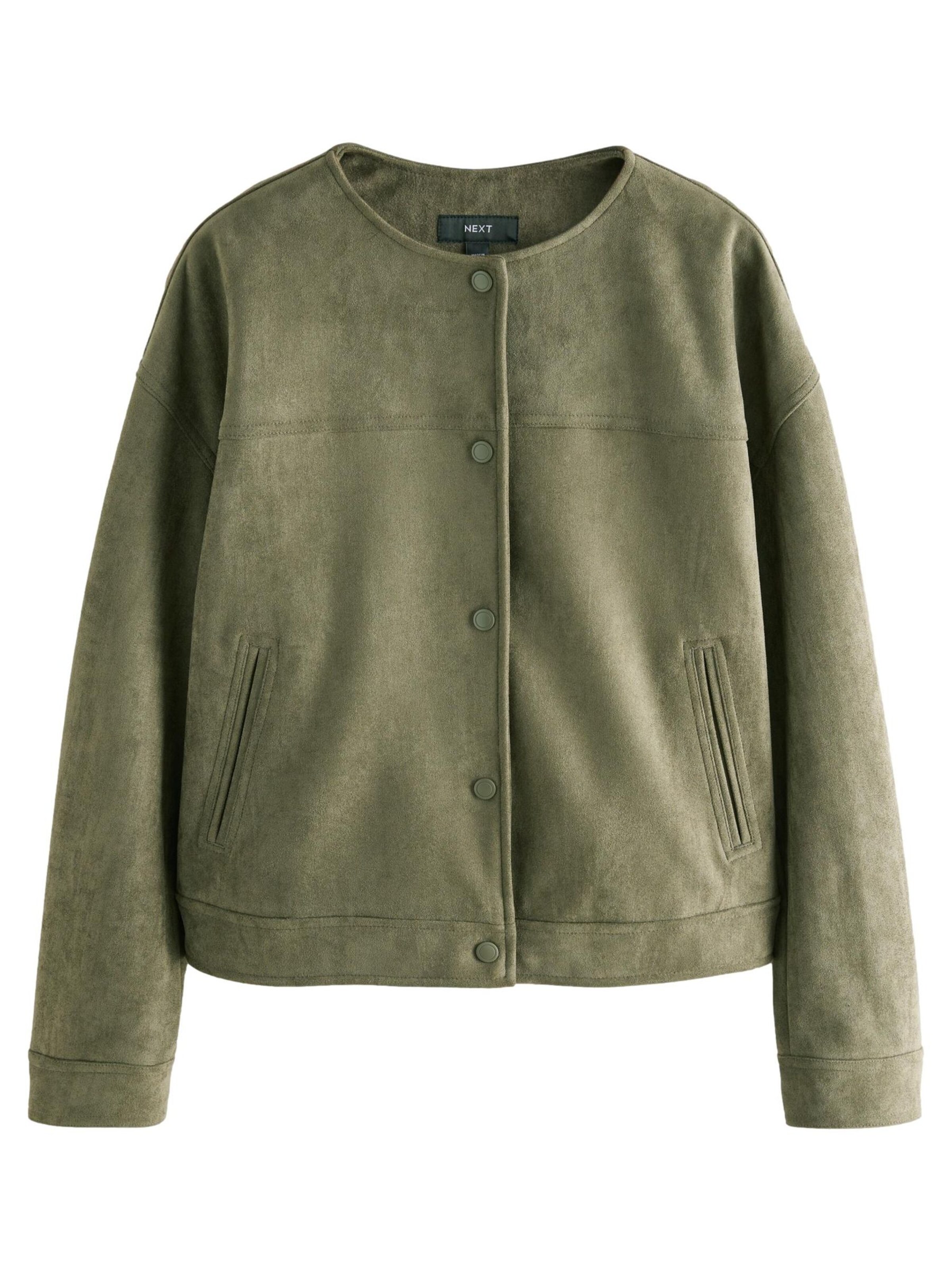 Giacca di mezza stagione di Next in verde: frontale