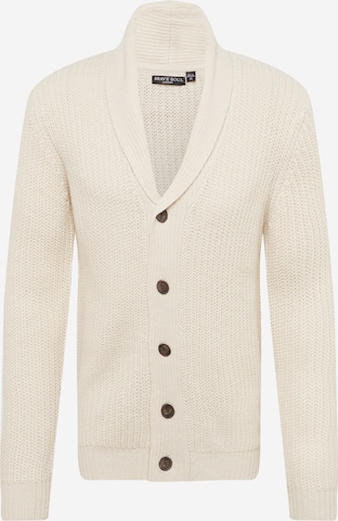 BRAVE SOUL Cardigan 'AKRA' i beige: forside