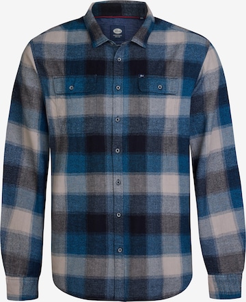 Petrol Industries - Regular Fit Camisa em azul: frente