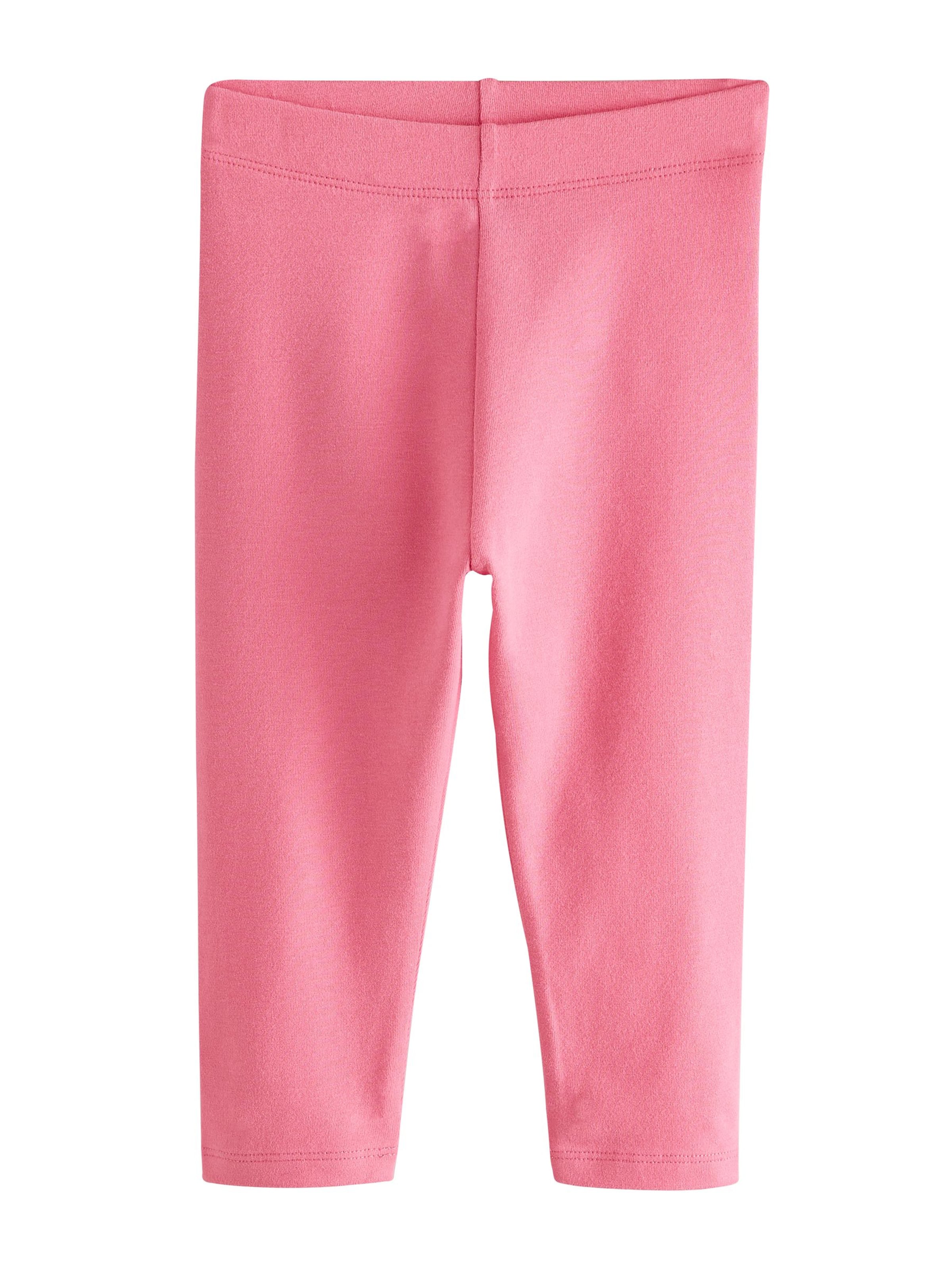 Next Leggings in Pink: front