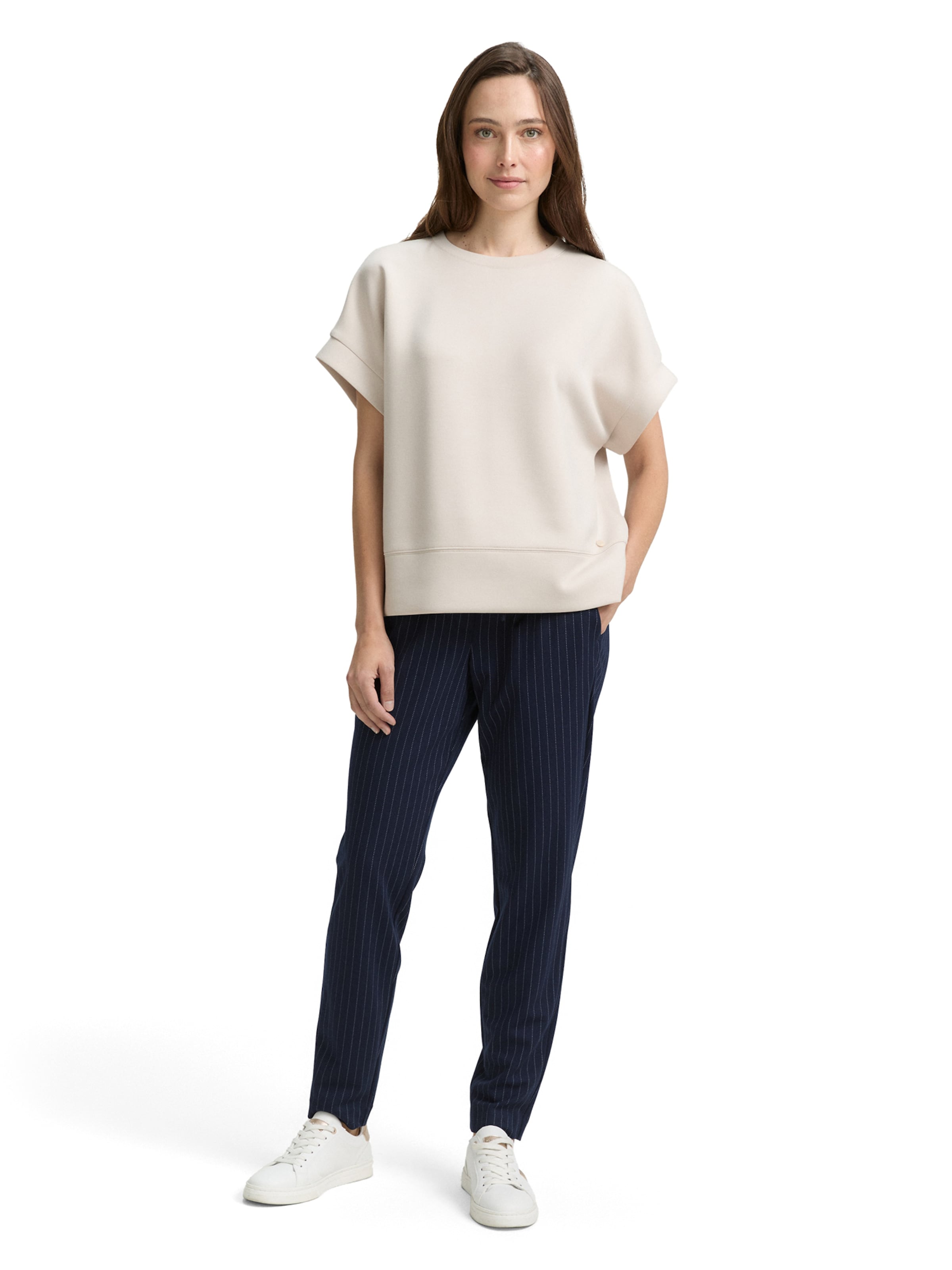 TOM TAILOR Regular Laskoshousut värissä sininen