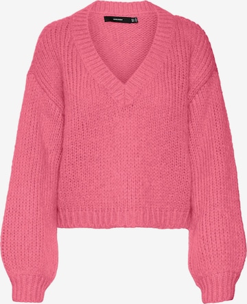 VERO MODA Sweater 'MAYBE' in Pink: front