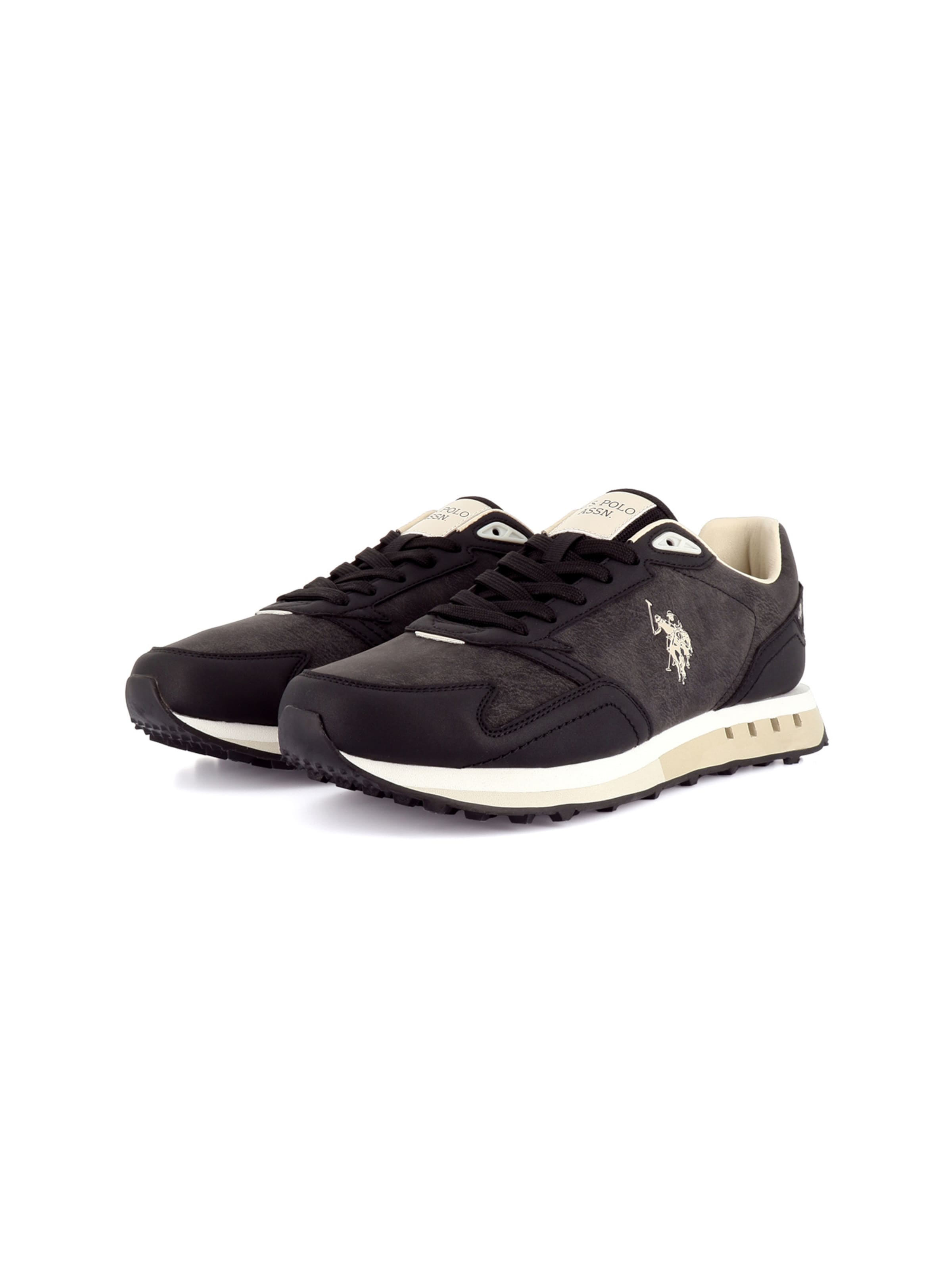 Baskets basses 'April' US POLO ASSN. en noir