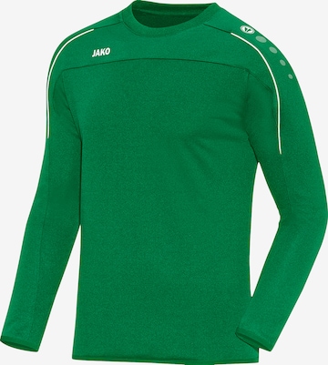 JAKO Sports sweatshirt 'Classico' in Green: front
