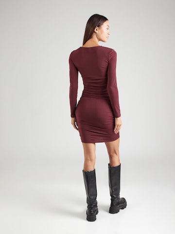 PIECES - Vestido 'PCMADISON' en rojo