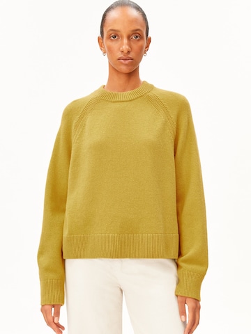ARMEDANGELS Pullover in Gelb: Vorderseite