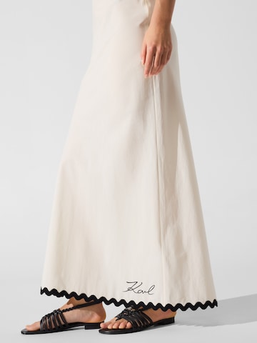 Gonna di Karl Lagerfeld in beige