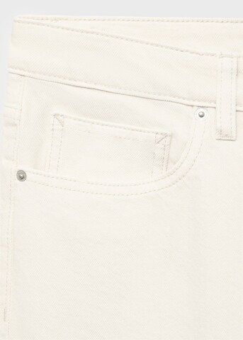 MANGO MAN Tapered Jeans 'Ben' in Beige