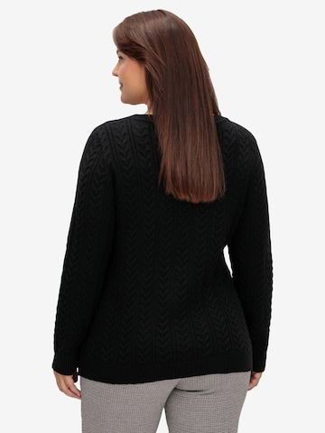 SHEEGO Pullover in Schwarz